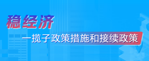 穩(wěn)經(jīng)濟一攬子政策措施和接續(xù)政策